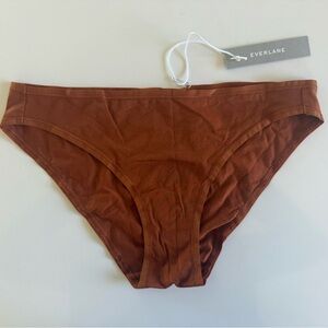 Everlane Supima Cotton Bikini Briefs In Honey Size Small NWT